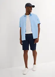 Bermuda extensible à pinces, Regular, bonprix