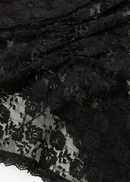 Lot de 4 culottes en dentelle avec fronces, bonprix