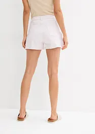 Short taille haute en twill, bonprix