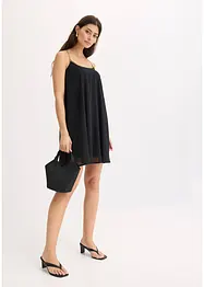 Robe en crêpe avec un dos original, bonprix