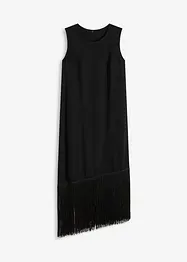 Robe en jersey à franges, bonprix