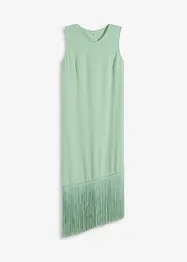 Robe en jersey à franges, bonprix