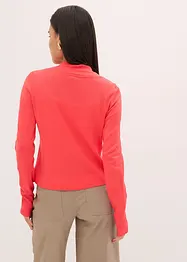 Gilet court en maille de viscose mélangée, bonprix