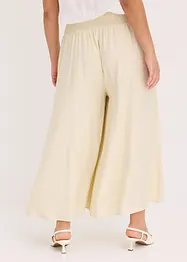 Jupe-culotte en tissu effet froissé, bonprix