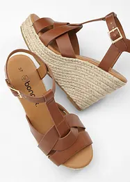 Sandales compensées, bonprix
