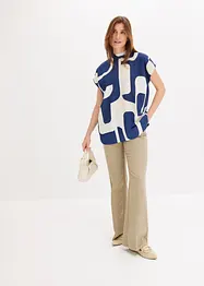 Blouse sans manches en satin, bonprix