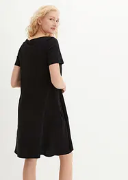 Robe fluide en coton flammé, bonprix