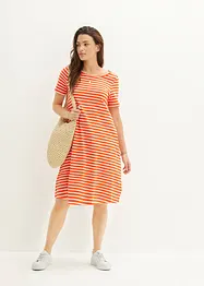 Robe fluide en coton flammé, bonprix