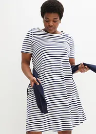 Robe fluide en coton flammé, bonprix