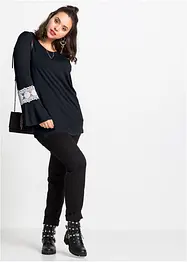 Pantalon en twill extensible, bonprix