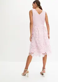 Robe en dentelle avec empiècement au crochet, bonprix