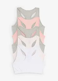 Lot de 5 brassières, bonprix