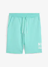 Bermuda en molleton avec bordures à cru, bonprix