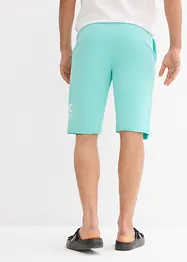 Bermuda en molleton avec bordures à cru, bonprix