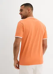 Lot de 2 T-shirts col tunisien, bonprix