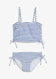 Bikini bandeau (ens. 2 pces) à bretelles amovibles, bonprix