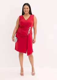 Robe en jersey avec une application en strass, bonprix
