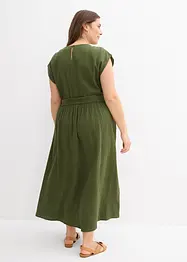 Robe midi 100% coton, bonprix
