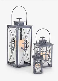 Lanternes avec ancre (ens. 3 pces), bonprix