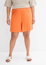 Short à taille élastiquée en viscose extensible, bonprix