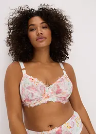 Soutien-gorge minimiseur avec broderies filigranées, bonprix