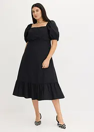 Robe midi 100% coton, bonprix