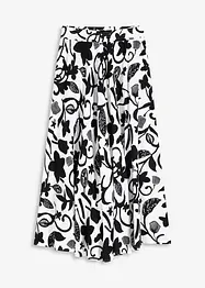 Jupe longue et fluide en viscose, bonprix