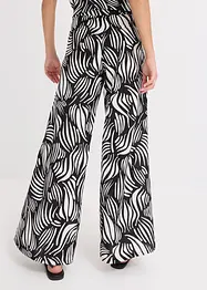 Pantalon palazzo à taille élastiquée, bonprix