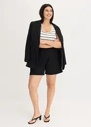 Short en léger jersey crêpe, bonprix