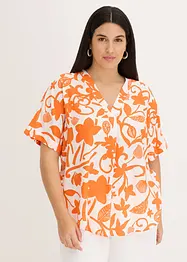 Tunique-blouse imprimée en viscose fluide, bonprix