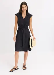 Robe-chemise avec ceinture à nouer, bonprix