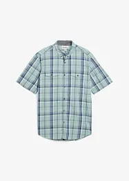 Chemise manches courtes en seersucker 100% coton, bonprix