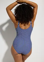 Maillot 1 pièce sculptant à décolleté plongeant, maintien modéré, bonprix