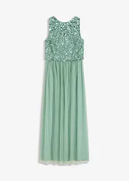 Robe longue avec haut brodé de sequins, bonprix