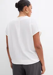 Blouse en crêpe texturé, bonprix