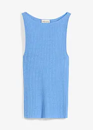 Top ajusté en maille de viscose mélangée, bonprix