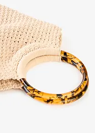 Cabas en macramé, bonprix