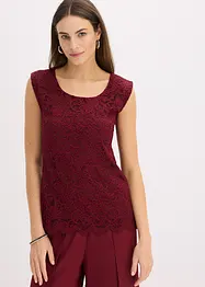 Haut en dentelle, bonprix
