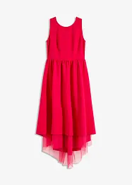 Robe courte-longue avec jupon en tulle, bonprix