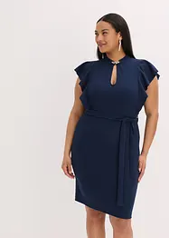 Robe fourreau avec une joli fermeture sur le décolleté, bonprix