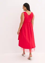 Robe courte-longue avec jupon en tulle, bonprix