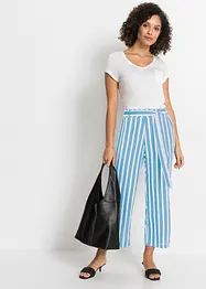 Pantalon palazzo taille haute, bonprix