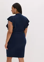 Robe fourreau avec une joli fermeture sur le décolleté, bonprix