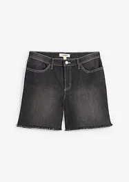 Short en jean, taille mi-haute, extensible, bonprix