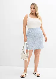 Mini-jupe en viscose fluide, bonprix