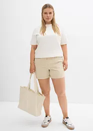 Short décontracté en twill, bonprix