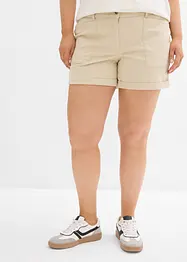 Short décontracté en twill, bonprix