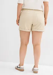 Short décontracté en twill, bonprix