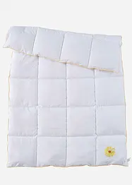 Couette microfibre effet duvet avec fleur brodée, medium, bonprix