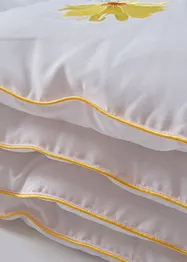Couette microfibre effet duvet avec fleur brodée, medium, bonprix